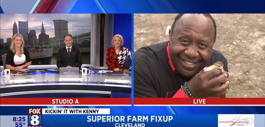 Cedar Crest Farm Featured in Fox 8’s “Superior Farm Fix-Up”