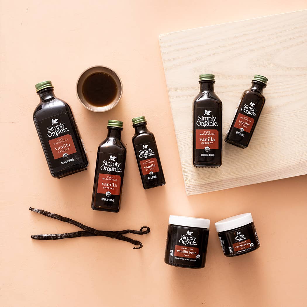 Madagascar Vanilla Bean Paste, Certified Organic, 2 Fl Oz