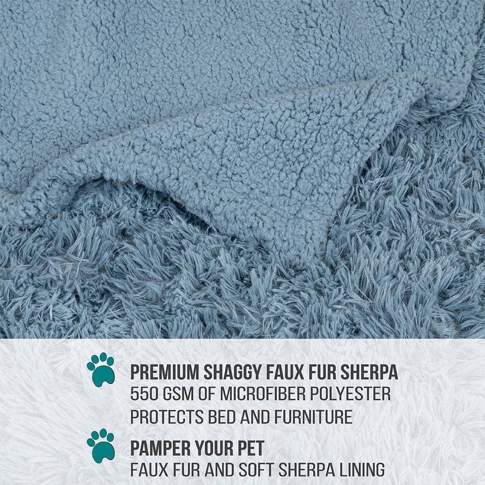 Waterproof Faux Fur Pet Blanket