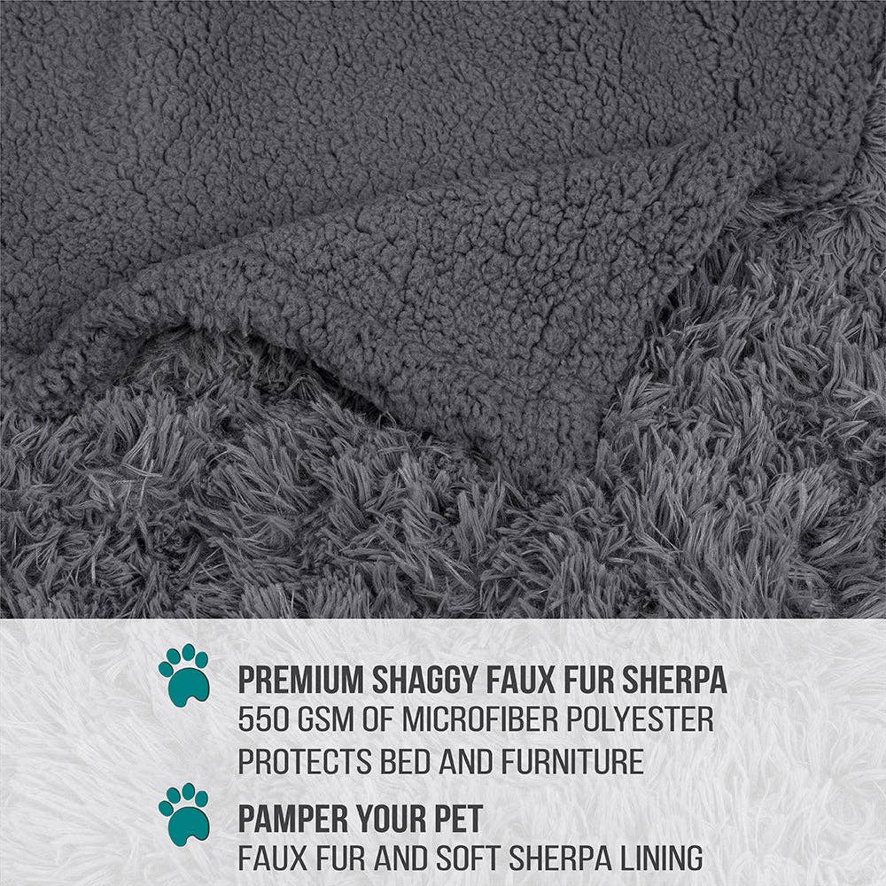 Waterproof Faux Fur Pet Blanket