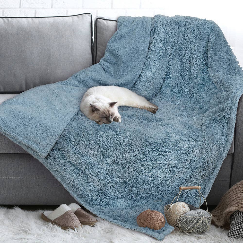 Waterproof Faux Fur Pet Blanket