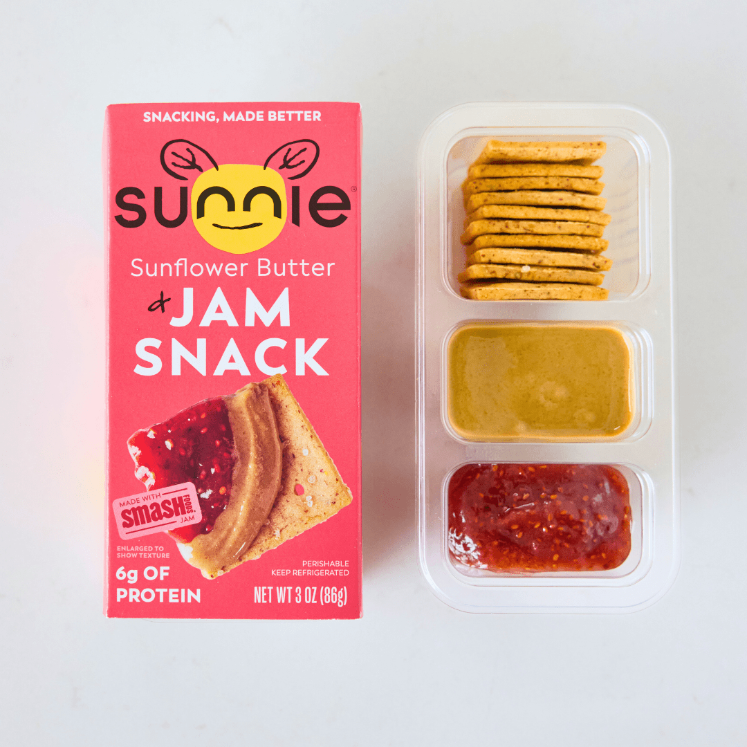 Strawberry "pb & Jam" Snack -