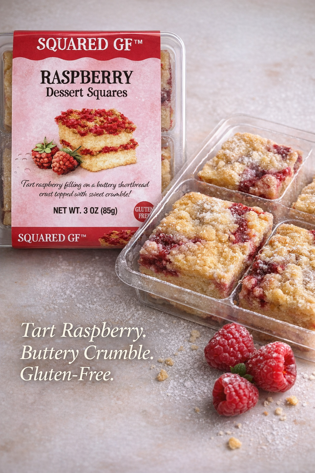 GF Raspberry Crumple - 2 Pack