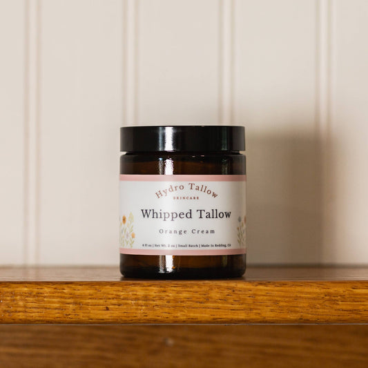 Orange Cream Whipped Tallow Cream- Grass-Fed