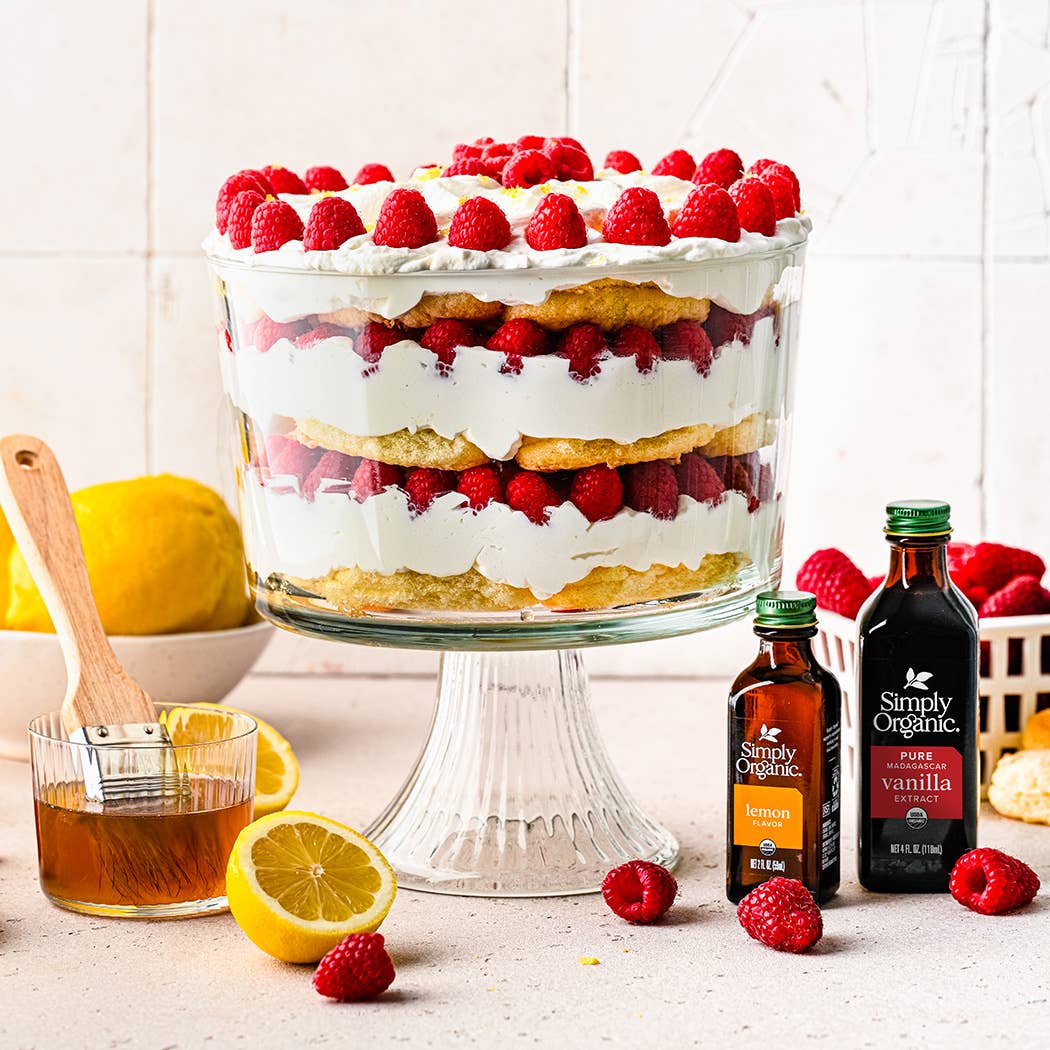 Lemon Flavor, Certified Organic, Kosher, 2 Fl Oz