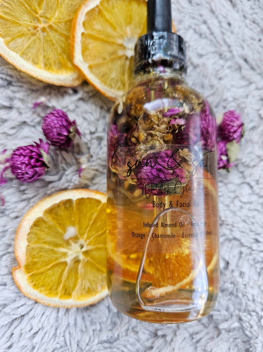 Floral Infused Face & Body Oil – Wildly Glowing