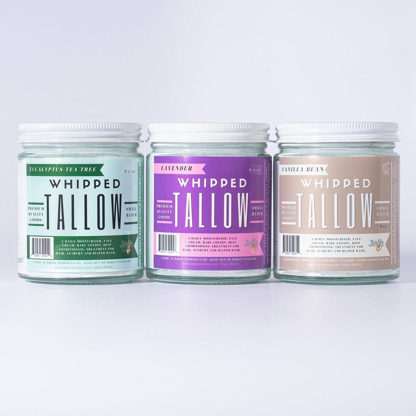 Lavender Whipped Tallow – Grass-Fed Beef Tallow Moisturizer