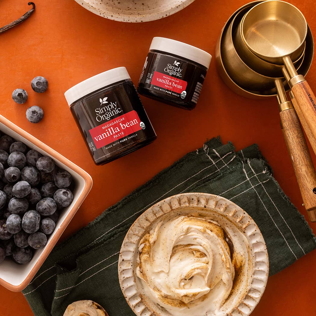 Madagascar Vanilla Bean Paste, Certified Organic, 2 Fl Oz