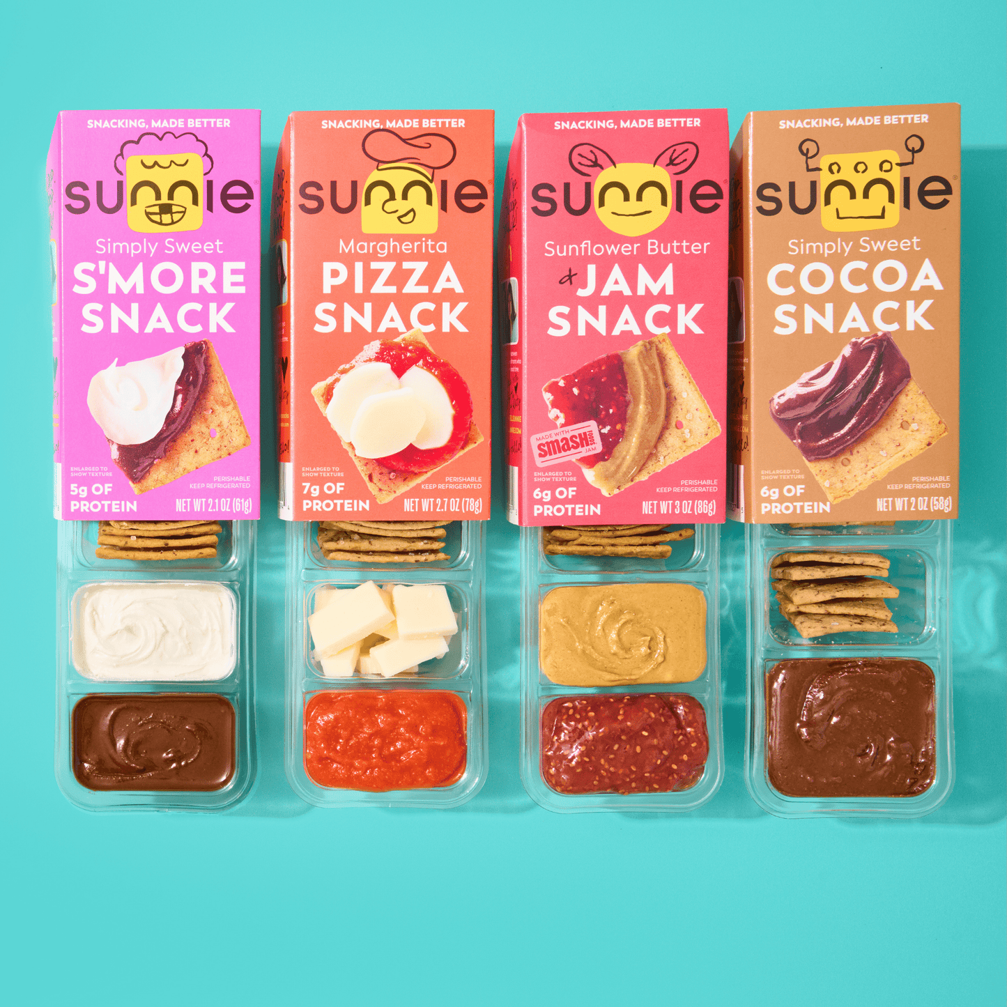 Strawberry "pb & Jam" Snack -