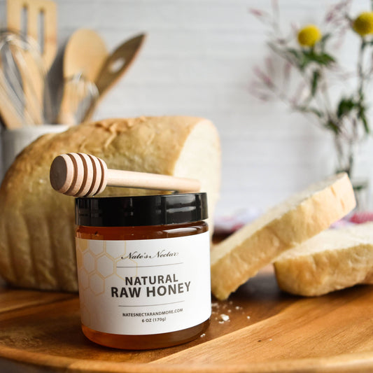 Natural Raw Honey, 6 oz Jar