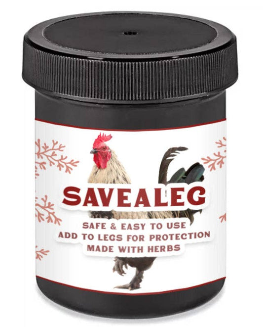SaveALeg – Herbal Leg Salve for Scaly Leg Mites