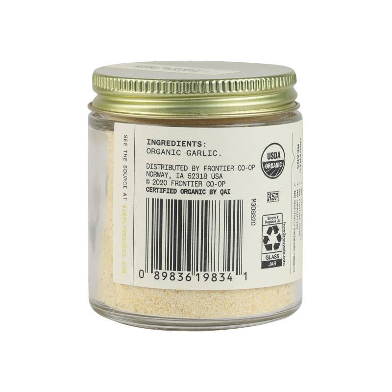 Simply Organic Single Origin Californian Garlic Powder