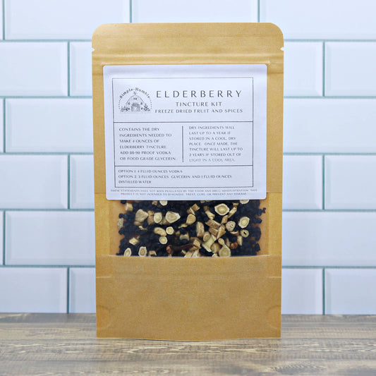 Elderberry Tincture Kit DIY  Herbal Tincture