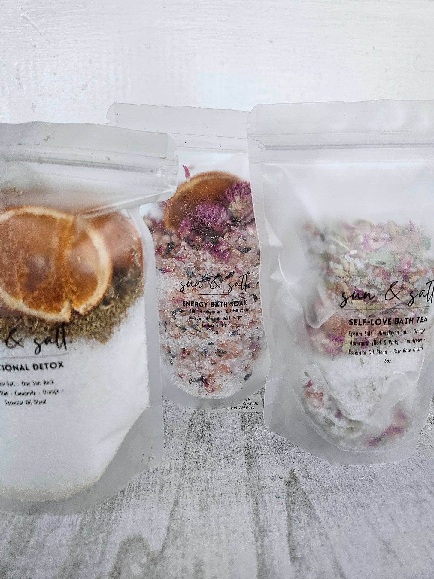 Bath Soak Samplers- Assorted