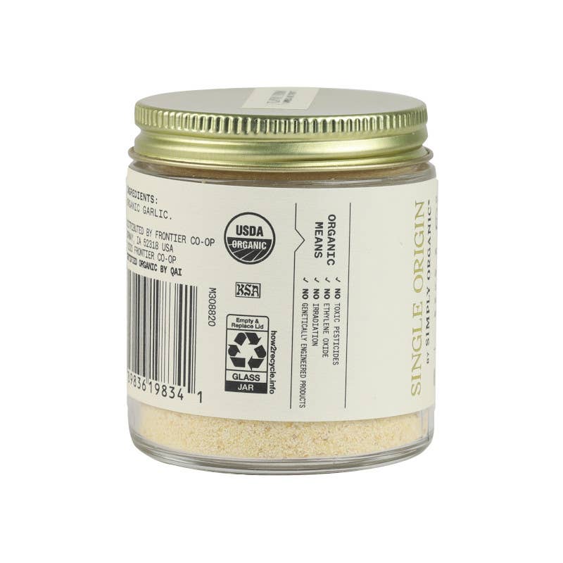 Simply Organic Single Origin Californian Garlic Powder