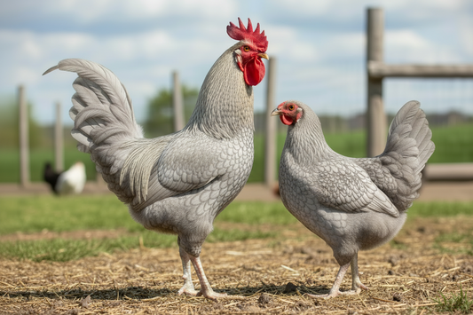 remove the combs and make the hens tail more upright

